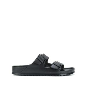 BIRKENSTOCK Arizona Eva 블랙 러버 샌들 Birkenstock Man 129423BLACK