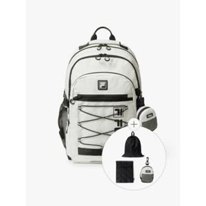 [휠라] FILA 25년 신상 신학기 27L 트리플 스트링 백팩 FS3BPH1001XOWH