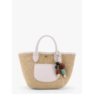 LONGCHAMP PARIS Le Panet Pliage Ceramique rafia shoulder bag 10307HGY