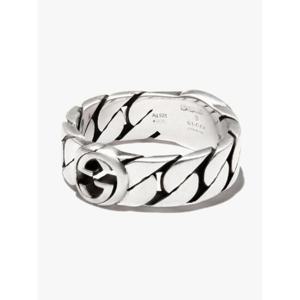 구찌 Sterling Silver Interlocking G Ring 678656J8410 TP717438340