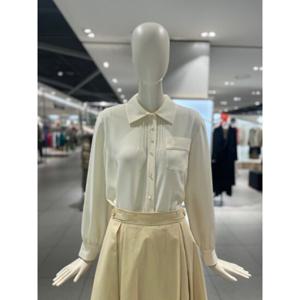 [씨씨콜렉트] C251MSC004 핀턱 볼륨 블라우스
