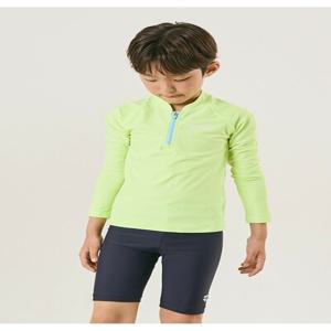 [아레나수영복] 플레닛 아동 레저 반집업 래쉬가드 세트 A4BB1BS01LIM