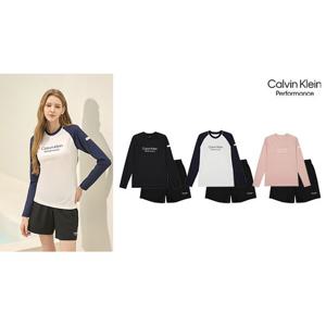 [CK퍼포먼스] 24SS 여성 래쉬가드 셋업 2종