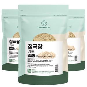 [참굿즈] 청국장 분말 가루 500g 3팩