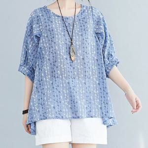 [블랙퀸] 이비코 루즈핏 네츄럴 블라우스 blk003601