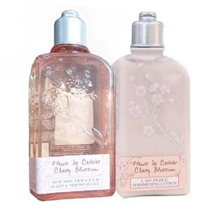 [LOCCITANE] 록시땅 체리 블라썸 바디케어 250ml (샤워 젤/바디 로션) Gift Set
