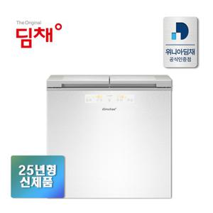 [인증점] 25년형 딤채 2도어 153L 뚜껑형 김치냉장고 EDL16KBWAWT1 엘리스 화이트