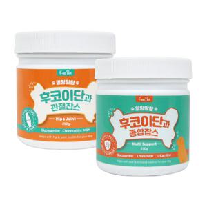 [킵펫] 강아지 종합+관절 영양제 후코이단