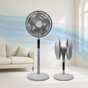 캐로스 더블헤드 대형선풍기 업소용 360도 회전 양면선풍기 대형 공업용 산업용 40cm