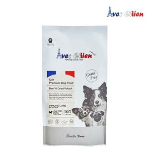 아벡시앙 프리미엄 소프트 사료 황태&소고기 1kg