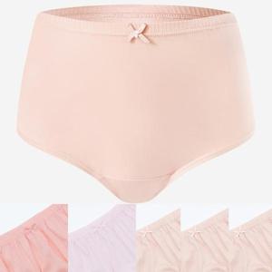 [BYC]BYC 여성 면팬티 순면팬티 삼각팬티 맥시 요일 여삼각 5매입 살색 핑크색
