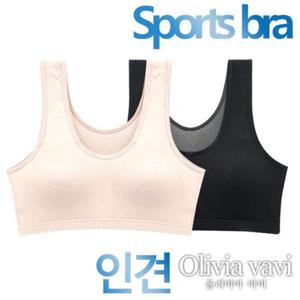 [올리비아바비]L~3XL 인견 스포츠브라1종(OBR2503)