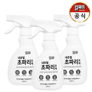 [한국디비케이] 킬파프 내츄럴 초파리 유제 290ml 3개 국화추출물/초파리 살충제