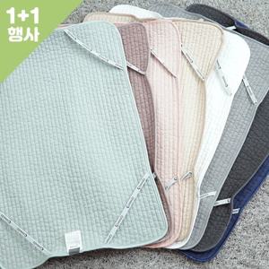 [1+1행사]바꿔쓰는 순면 누빔 코지 베개커버 밴딩 커버5070