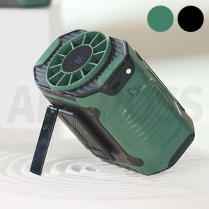 아토만 태풍기 여름 캠핑 탁상용 휴대용 초 경량 미니 LED 쿨링 쿨 티셔츠 옷 속 냉풍기 선풍기