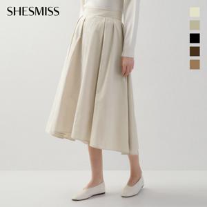언밸런스 헴 스커트_SWWSKO12010