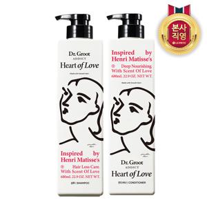 닥터그루트 애딕트 하트에디션 탈모증상완화 680ml (샴푸/컨디셔너 중 택1)