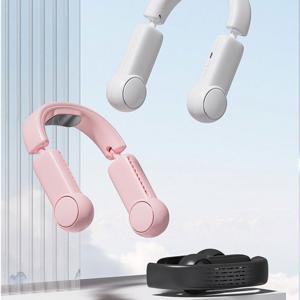 핸즈프리 USB 냉각 쿨링 무선 서큘레이터 목 넥풍기 선풍기 목걸이 미니 목풍기