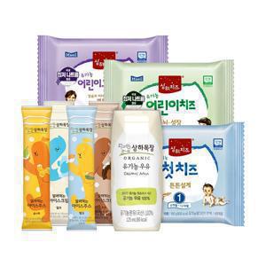 상하목장 유기농우유/치즈/맘마밀/요미요미 매일 유아식 최대 ~30%