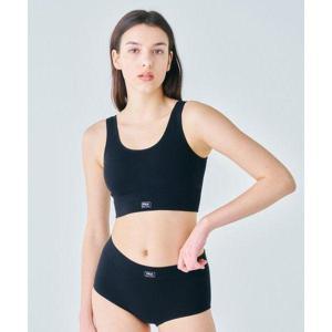 FILA UNDERWEAR 심리스 컴포트핏 롱 브라탑(FI4ITF1041FBLK)