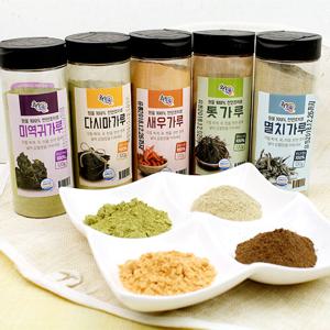 완도 바다 그대로 건강한 천연 조미료 다시마가루 멸치 새우