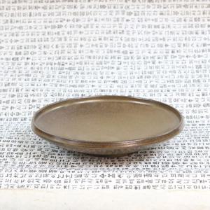 우리멋 옹기 접시(소) 21cm