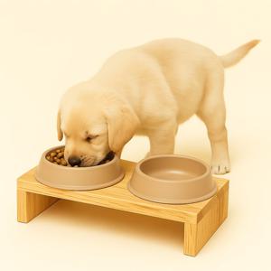 원목 반려동물 강아지 고양이 식탁 스탠드 받침대 선반 맞춤제작