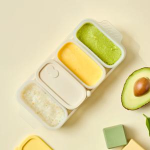베이비 블록 이유식 큐브 4P