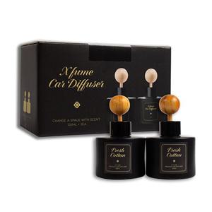 1+1 고급 차량용 방향제 디퓨저 120ml 자동차 새차선물