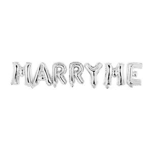 MARRY ME 호일 풍선 실버 프로포즈 웨딩 이벤트