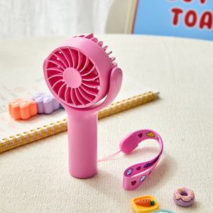 버터군 밀크캣 상하 조절 가능한 3단 핸디팬 핑크