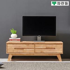 파란들가구 고무나무원목 서랍형 1200 TV거실장 원목거실장