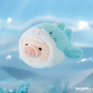 루루 더 피기 오션 루루 샤크 플러시 키체인 피규어키링