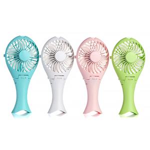 피쉬 휴대용 겸 탁상용 충전식 저소음 핸디 손 선풍기