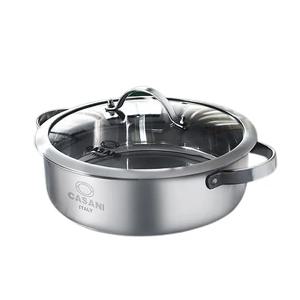 IH 인덕션 전골냄비 양수 찌개 샤브샤브냄비 26cm