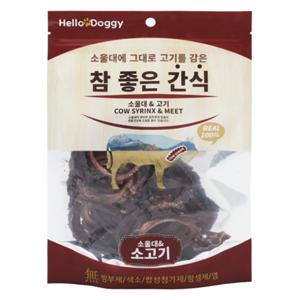 헬로도기 강아지다이어트간식 강아지보양식 소울대 소고기 대용량 80g