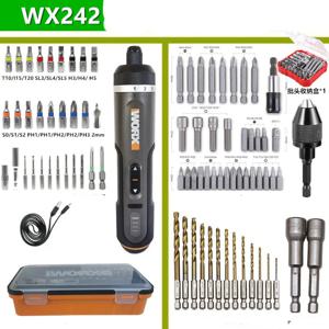 [해외] WORX 4V 소형 충전 스크류 드라이버 미니드릴 WX240 가정용 전동드릴