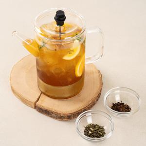 아미 티포트 인덕션 유리 주전자 1.5L