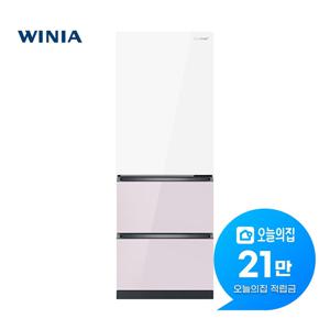 [렌탈] 딤채 스탠드형 김치냉장고 412L 샤인 퓨어화이트파우더핑크 BDT41JRPIPK