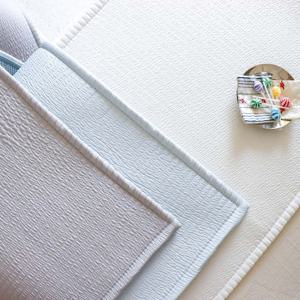 썸머 솔리드 시어서커 쇼파패드 긴 러그 카페트 여름 쿨매트  3인용 4인용 3colors