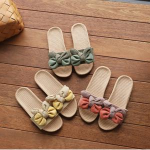 라탄 여름 물놀이 휴가 실내화 밀짚 여성 슬리퍼