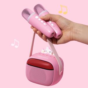 헬로키티 무선 블루투스 스피커 마이크 세트