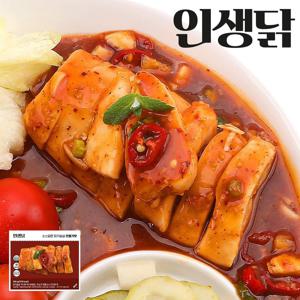 소스담은 닭가슴살 슬라이스 깐풍기맛 130g*10팩