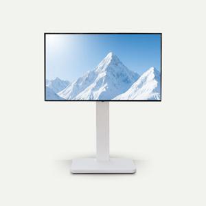 안데스 대형 75형 티비 스탠드 lg 삼성 tv 기둥형 고정형 거치대 화이트