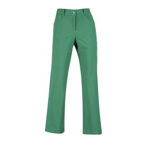 골피아 YD25M228W 여성 레터링 백밴딩 밑단 슬릿 골프바지