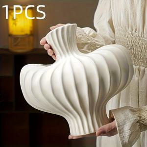 TEMU 1pc 고품질 플라스틱 화분, 스타일, 독특한 창의적인 디자인, 산양 패턴, 가정, 거실, 식탁, 농가, 사무실 장식, 침실 및 주방 선반, 2가지 색상 중 선택, 장식 화분| 독특한 패턴 화분| 내구성 있는 플라스틱 화분