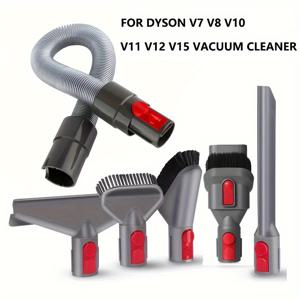 TEMU 다이슨 V15, V12, V11, V10, V7, V8용 절대 감지 사이클론 퍼피 매트리스 대형 진공 청소기 액세서리 세트, 교체용 브러시 도구 포함