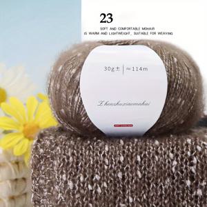 TEMU 원사, 10개 묶음/팩당 300g, 각 묶음 길이는 약 144미터입니다. 제품은 부드럽고 가벼우며 부드럽고 편안하며 볼이 생기지 않습니다. 양모와 함께 뜨개질에 사용할 수 있습니다. 스웨터, 재킷, 숄, 스카프, 애완동물 장난감, 다양한 수제 DIY 등에 적합합니다
