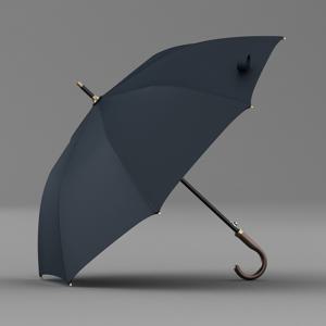 TEMU OLYCAT 8-Rib 긴 우산, 에르고노믹 곡선 핸들 - 자동 오픈, 내구성 및 스타일리시, 골프, 비즈니스 및 일상 사용, 121cm, 블랙, 골프 우산, 비즈니스 우산, 세련된 우산 디자인, 튼튼한 우산