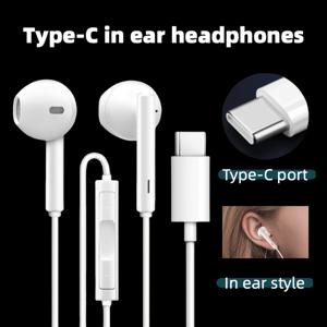 TEMU 전선 이어버드 HiFi 스테레오, 강력한 베이스와 클리어 오디오, for iPhone 15/16 이어폰과 USB C 케이블, 마이크 및 볼륨 제어 HiFi 스테레오 노이즈 캔슬링, for Galaxy S23/S22/S21/S20/Ultra Note 10/20, for iPad Pro Pix. /6 el